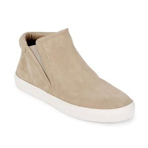 DOLCE VITA xabbie light taupe high top sneakers
